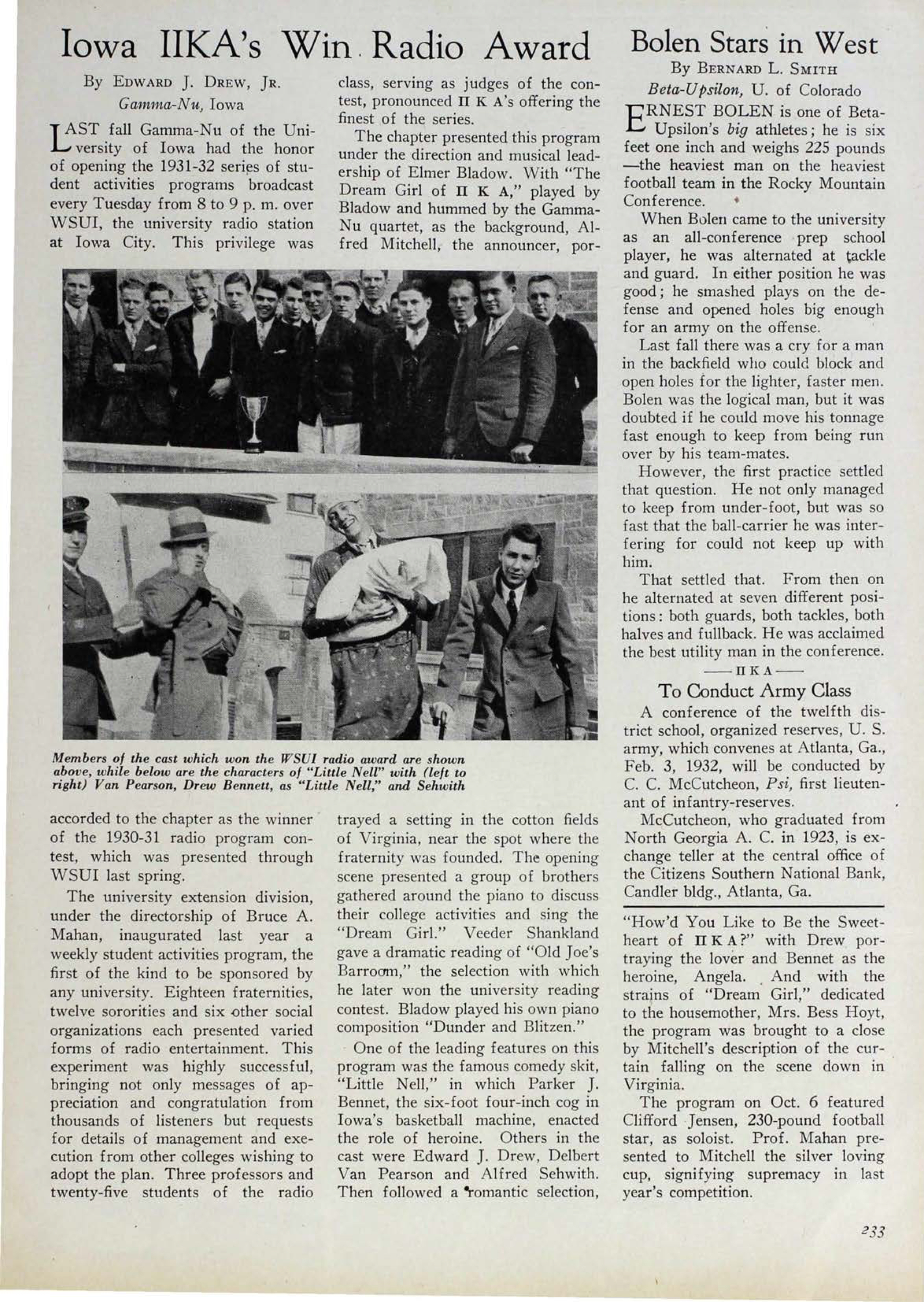 Iowa Pi Kappa Alpha's Win Radio Award